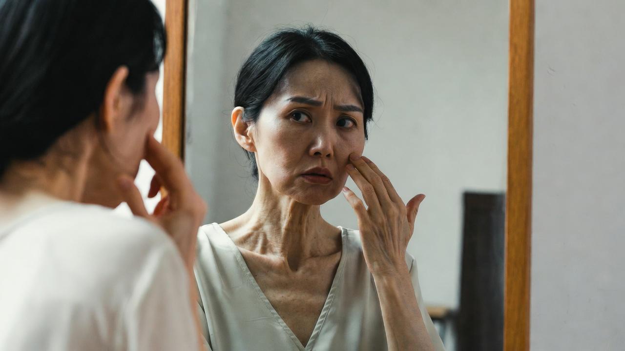 摘芯を誤って生育が乱れたカボチャのつるの様子