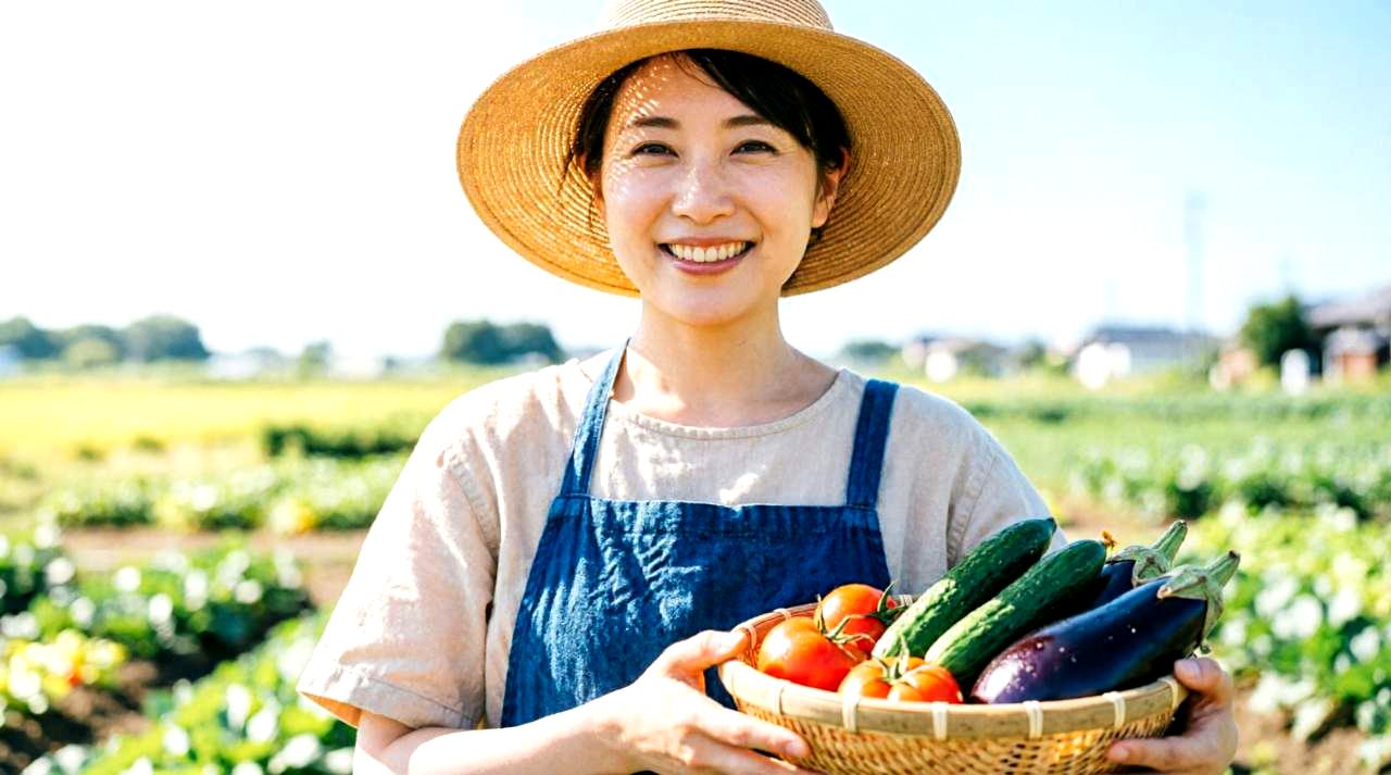 元気に育ち収穫を迎える絹さやの家庭菜園