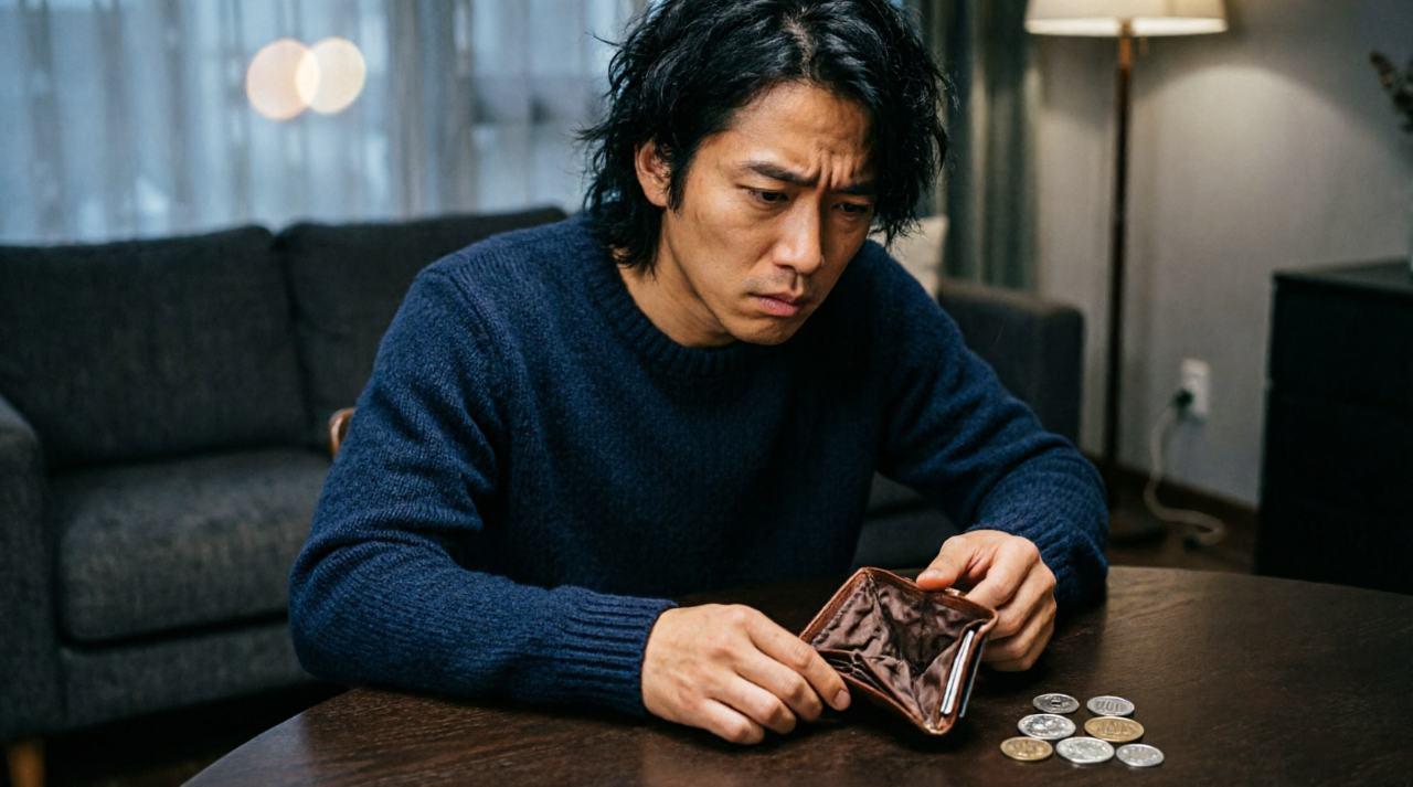 病気の影響で弱ったサニーレタスの株