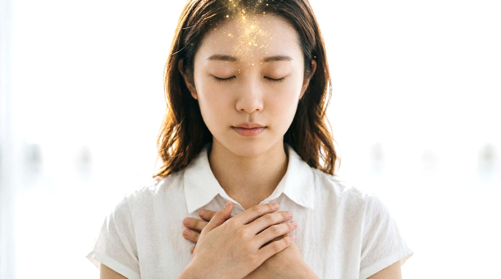 家庭菜園でズッキーニを狙う鳥が止まっている様子