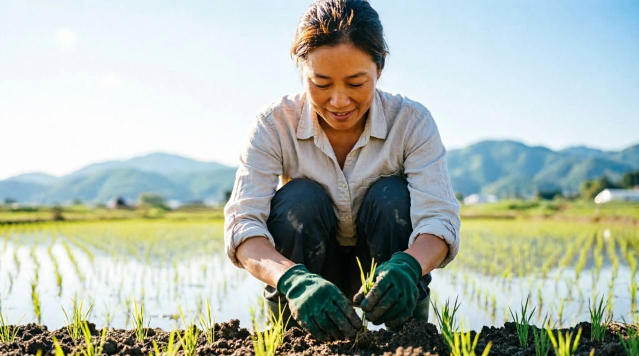 石狩地域の栽培時期に合わせて小松菜の種まきを計画するイメージ
