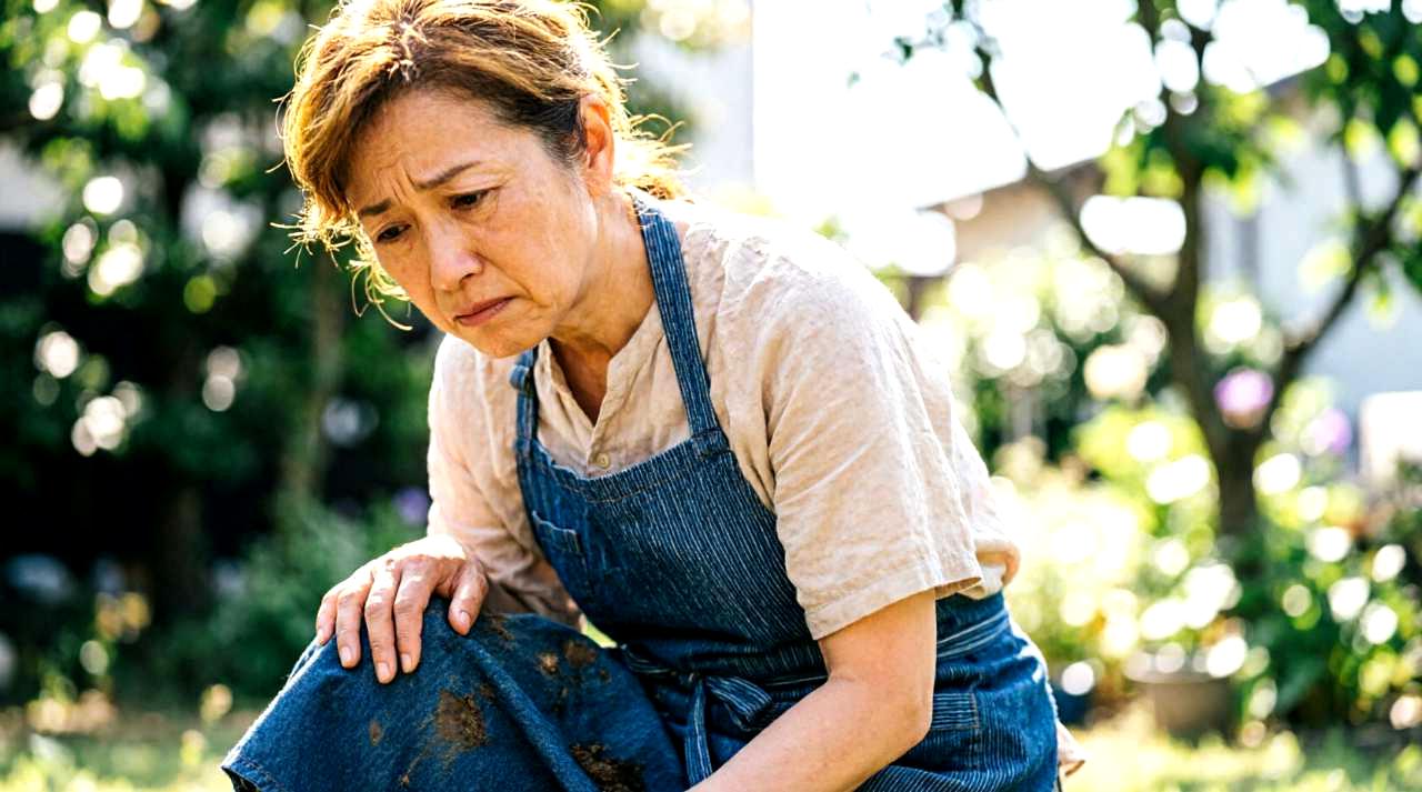 家庭菜園でキュウリを無農薬管理している様子