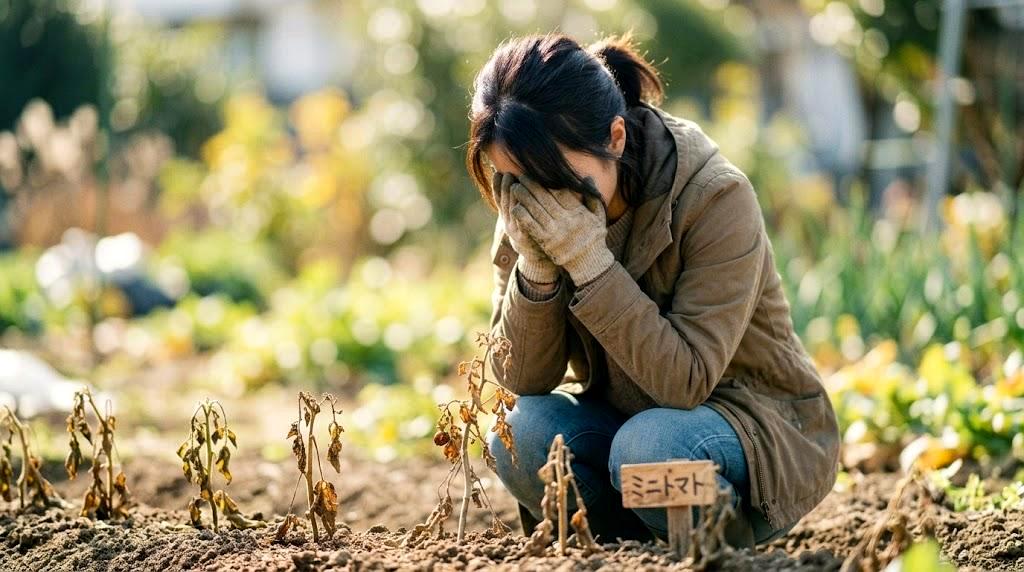 山の近くの畑にイノシシが出没し被害を受けている様子を表すイメージ画像