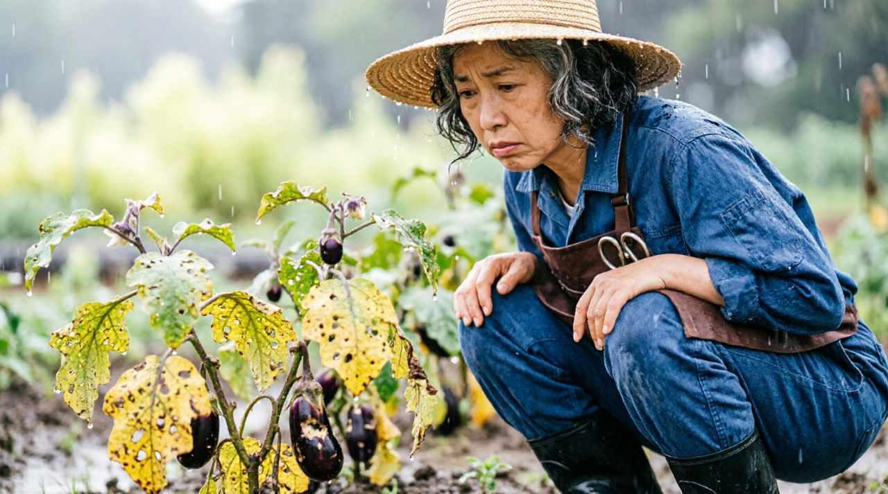 長袖長裤で肌の露出をなくした自然農法向けの快適な作業着