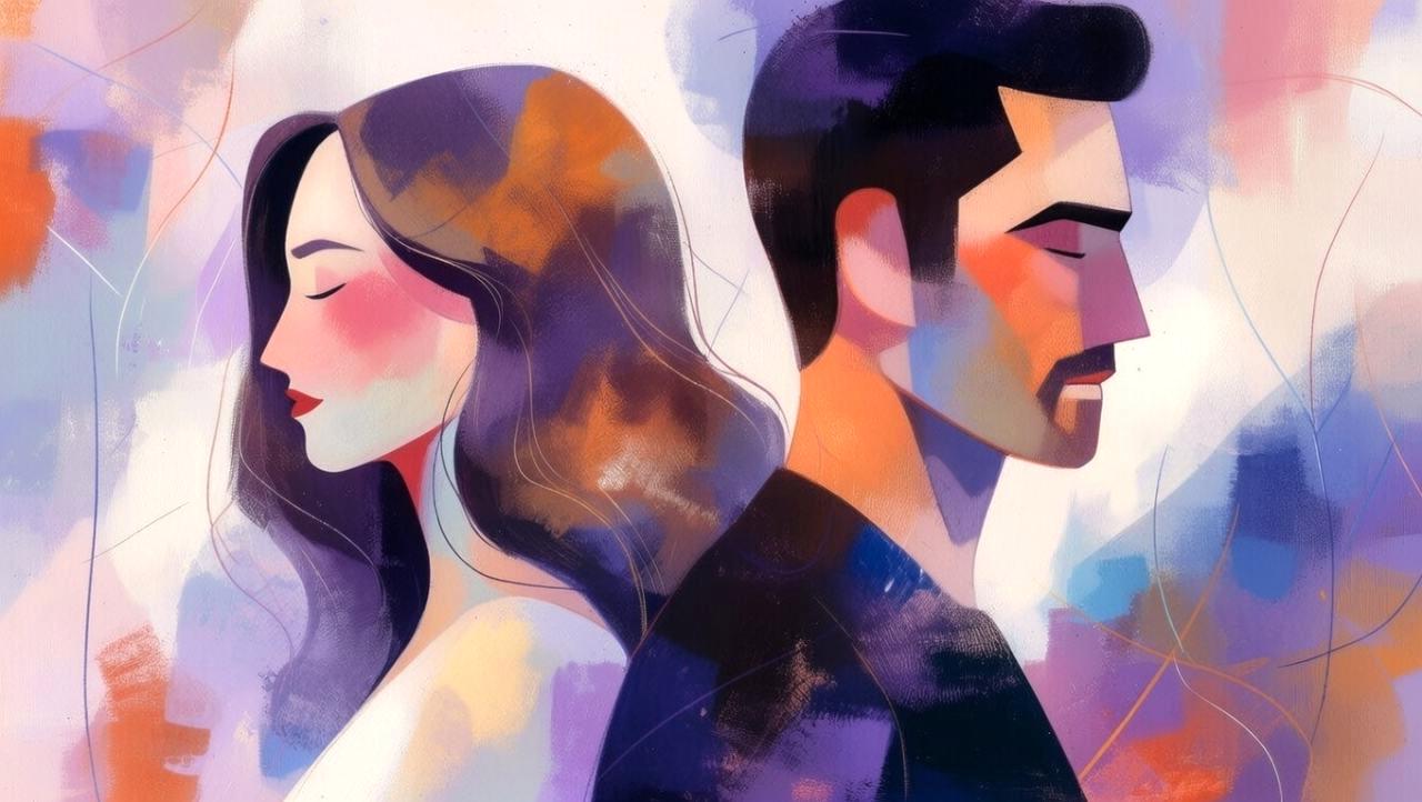 枯れたサヤエンドウの葉と健康な株を比較する様子