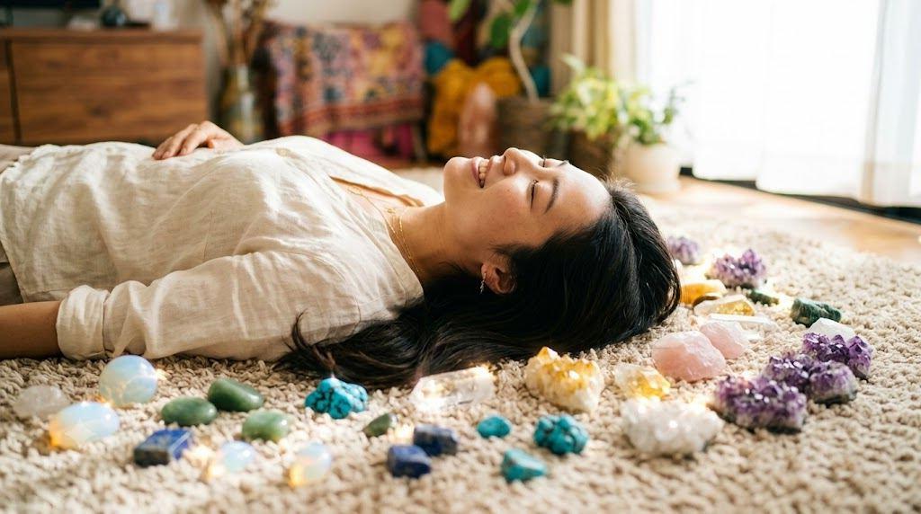 太く健康的に育ったソラマメの茎と豊かな葉の様子