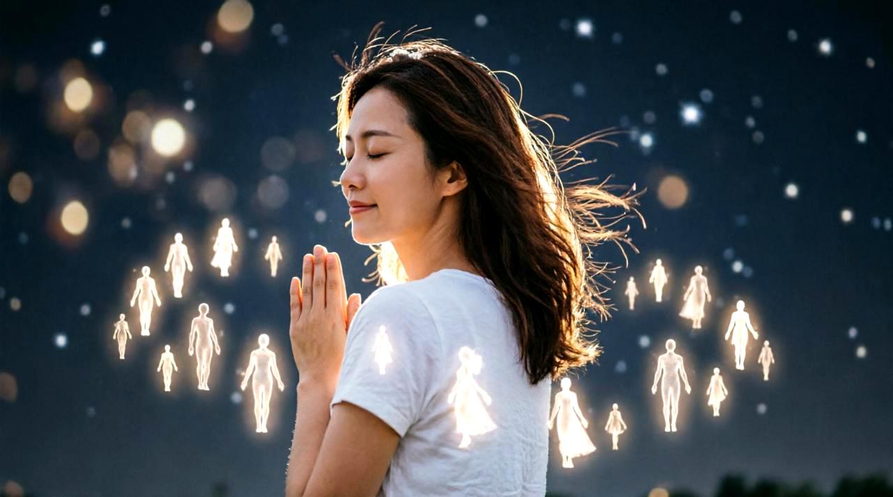 兵庫県の夏の日差しとキュウリ栽培環境を確認する様子