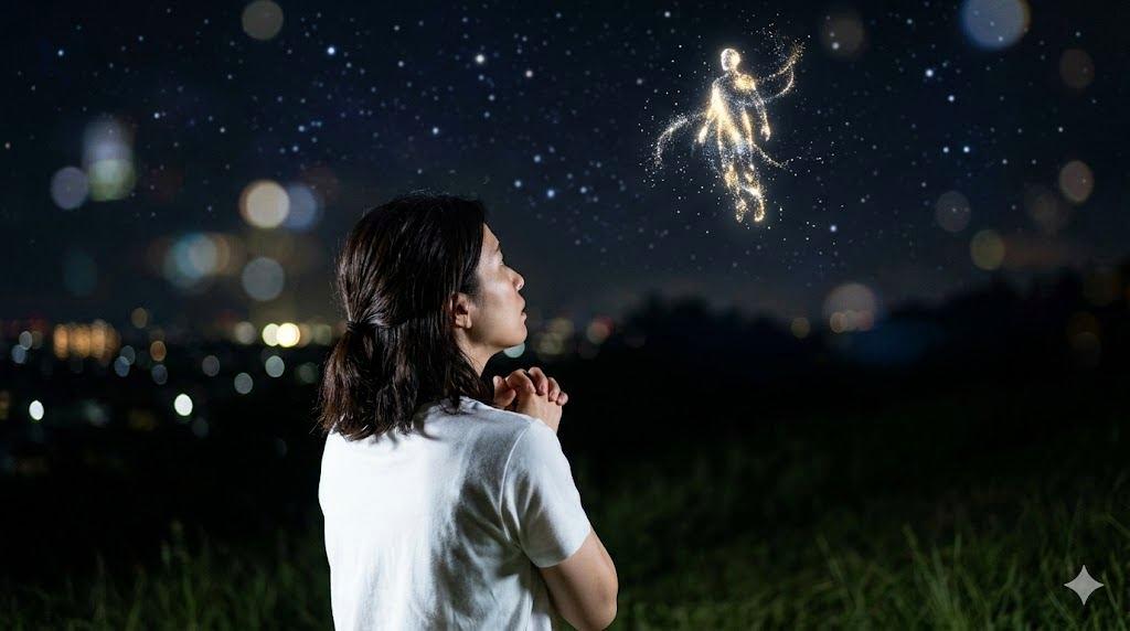 ボウルに水を張りレタス種子を浸す様子