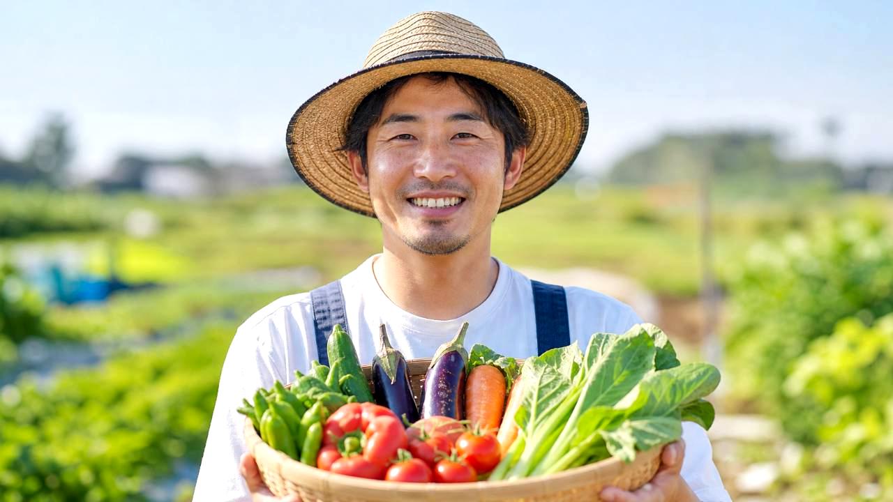 季節を乗り越えて立派に結球したキャベツが畑に並ぶ収穫前の様子