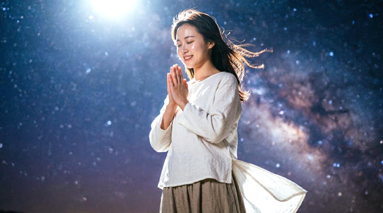 被害の大きいヘチマ株を整理し残す株を選別している畑の様子