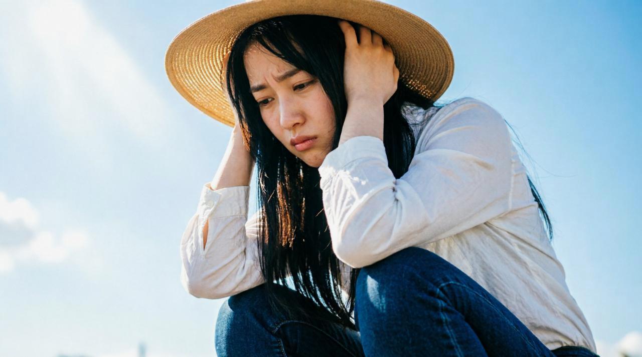 枯れてしおれたニンジンの幼苗が土の上にある様子